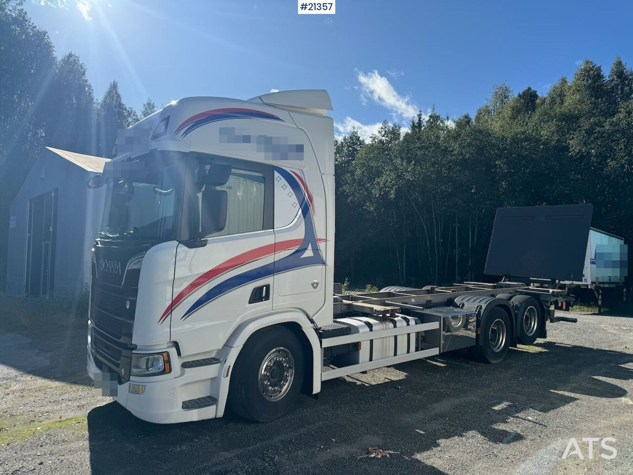 Scania R580 - شاحنات الحاويات / جسم علوي قابل للتغيير شاحنة: صور 3 Scania R580 - شاحنات الحاويات / جسم علوي قابل للتغيير شاحنة: صور 3