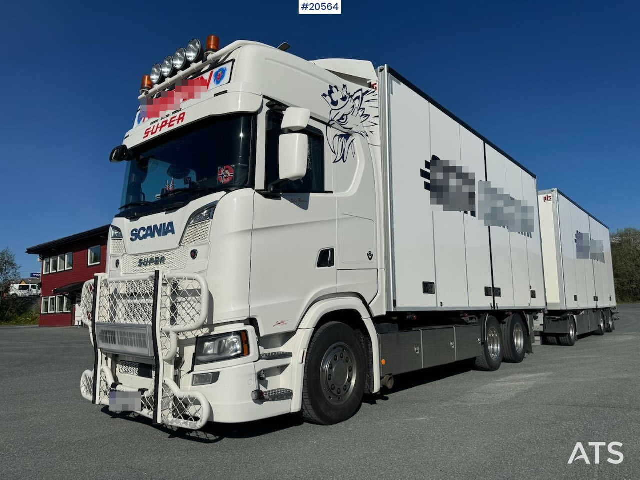Scania S650 - بصندوق مغلق شاحنة: صور 1 Scania S650 - بصندوق مغلق شاحنة: صور 1