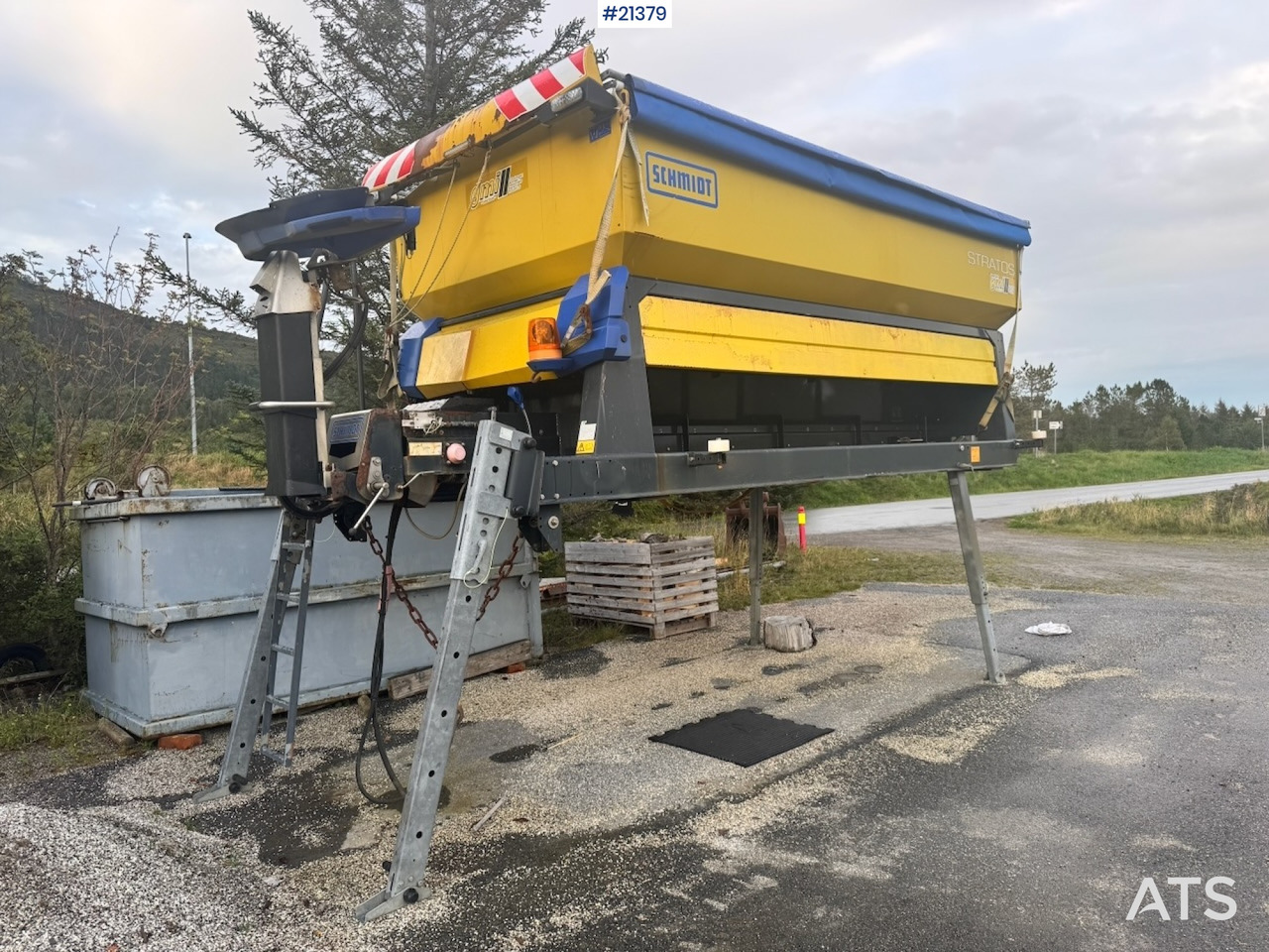 Schmidt 2015 Schmidt Stratos Spreder – Lastebilmontert – 9m3 - الرمال مفرشة: صور 3 Schmidt 2015 Schmidt Stratos Spreder – Lastebilmontert – 9m3 - الرمال مفرشة: صور 3