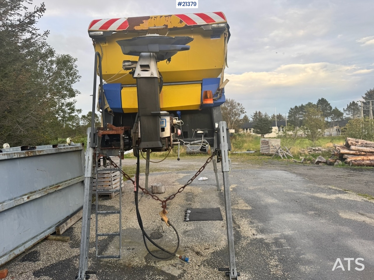 Schmidt 2015 Schmidt Stratos Spreder – Lastebilmontert – 9m3 - الرمال مفرشة: صور 4 Schmidt 2015 Schmidt Stratos Spreder – Lastebilmontert – 9m3 - الرمال مفرشة: صور 4