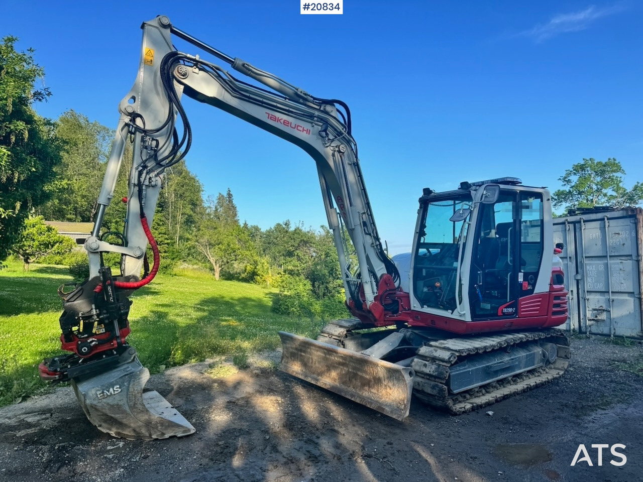 Takeuchi TB290-2 - حفارة مصغرة: صور 2 Takeuchi TB290-2 - حفارة مصغرة: صور 2