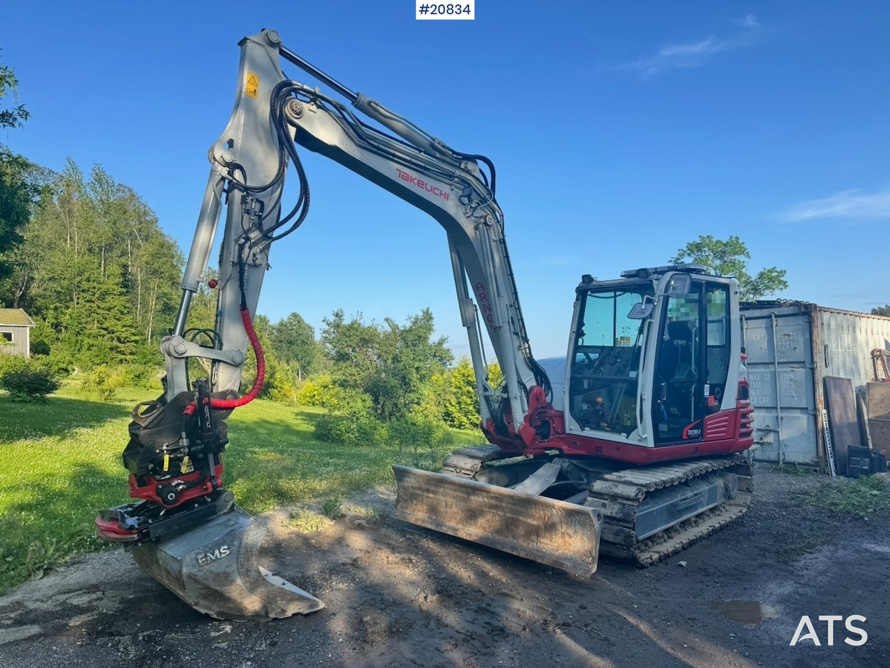 Takeuchi TB290-2 - حفارة مصغرة: صور 1 Takeuchi TB290-2 - حفارة مصغرة: صور 1