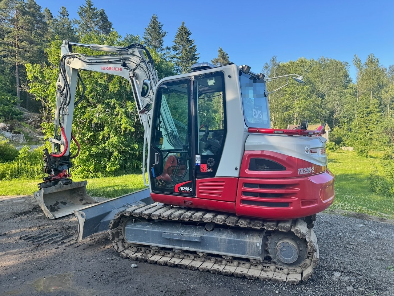 Takeuchi TB290-2 - حفارة مصغرة: صور 3 Takeuchi TB290-2 - حفارة مصغرة: صور 3