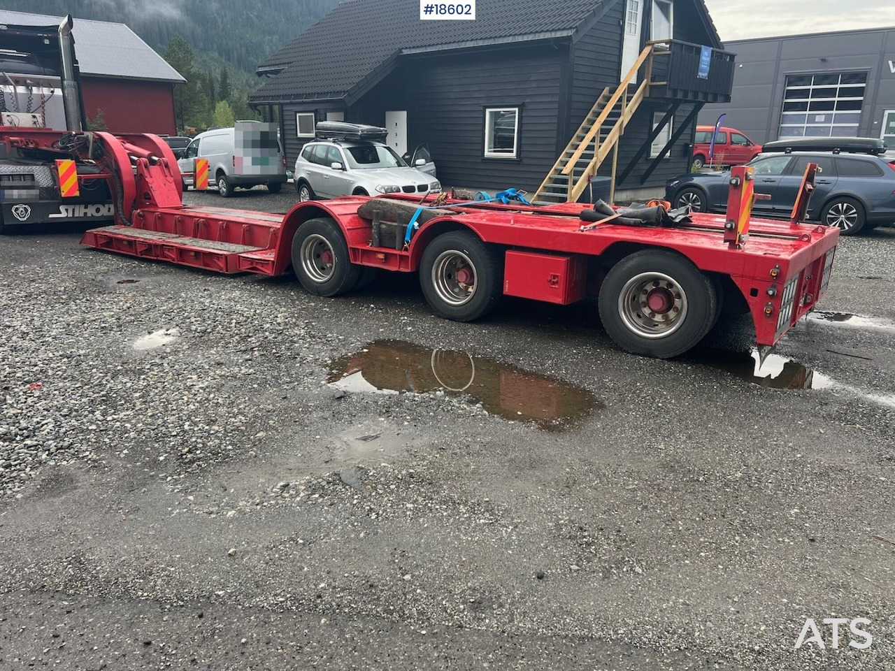Vang ATHLS 3+1 Brønnhenger - عربة مسطحة منخفضة نصف مقطورة: صور 2 Vang ATHLS 3+1 Brønnhenger - عربة مسطحة منخفضة نصف مقطورة: صور 2