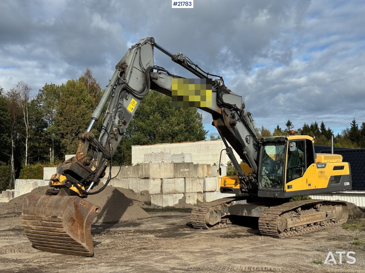 Volvo 2012 Volvo EC250 m/ Rototilt, GPS og 2 skuffer. - حفارات زحافة: صور 1 Volvo 2012 Volvo EC250 m/ Rototilt, GPS og 2 skuffer. - حفارات زحافة: صور 1