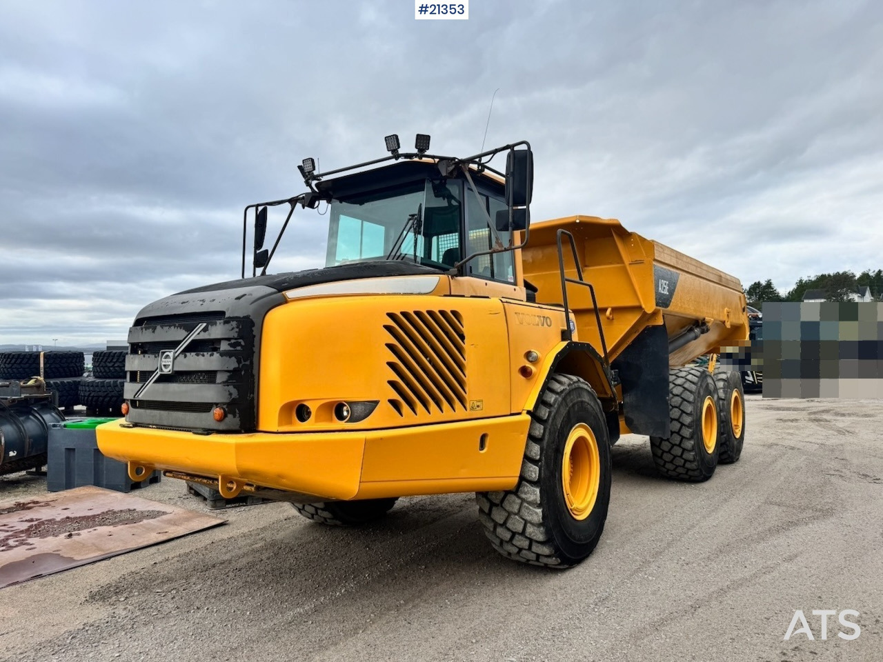 Volvo A25E - شاحنة مفصلية: صور 1 Volvo A25E - شاحنة مفصلية: صور 1