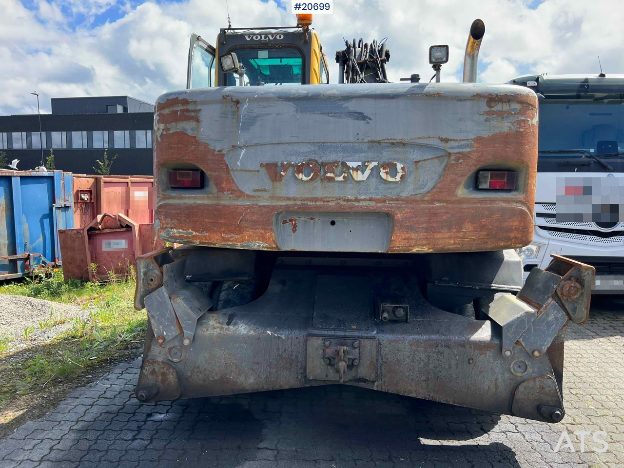 Volvo EW160B - اللودر بعجل: صور 5 Volvo EW160B - اللودر بعجل: صور 5