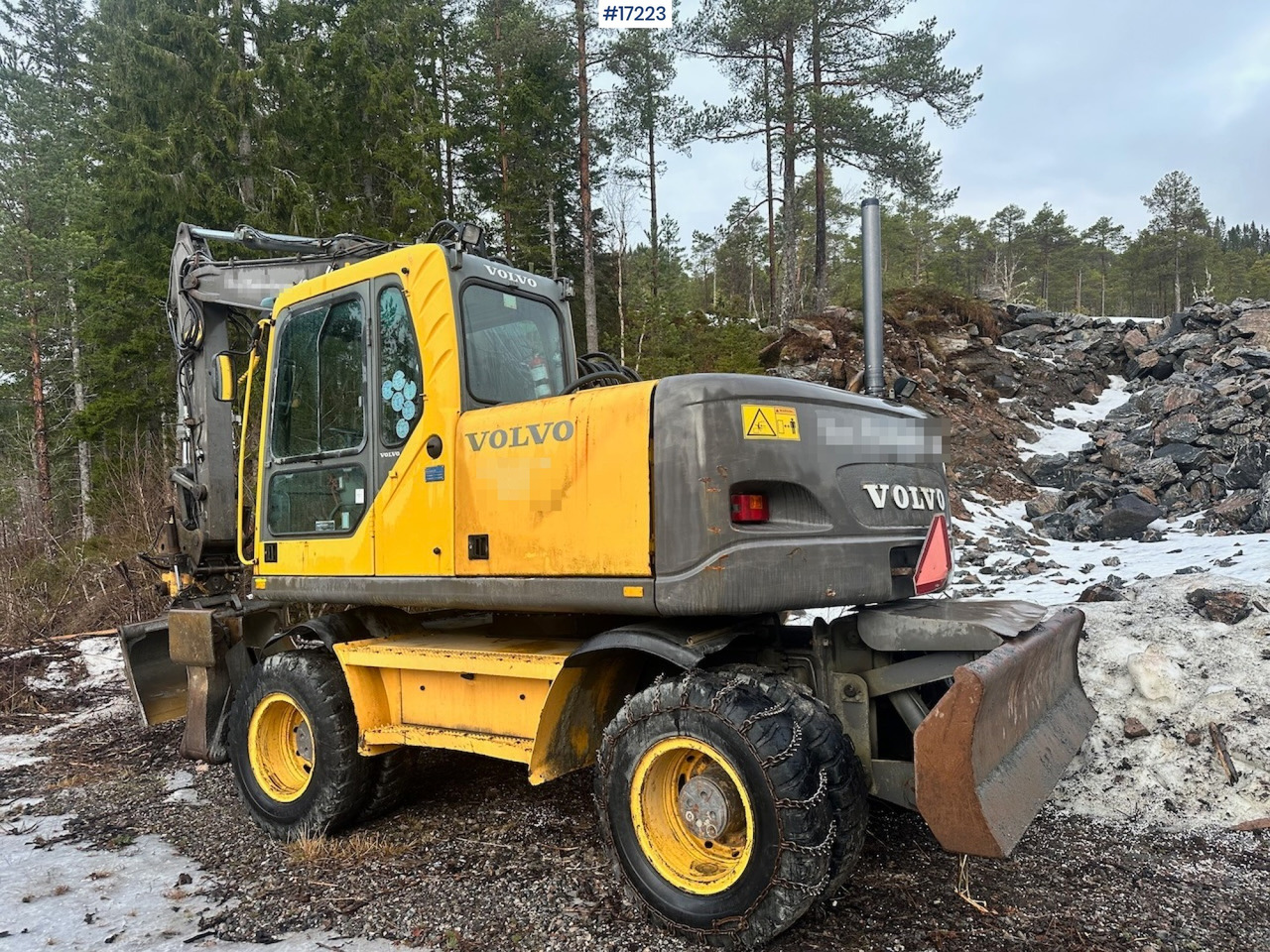 Volvo EW160B - حفارة: صور 3 Volvo EW160B - حفارة: صور 3