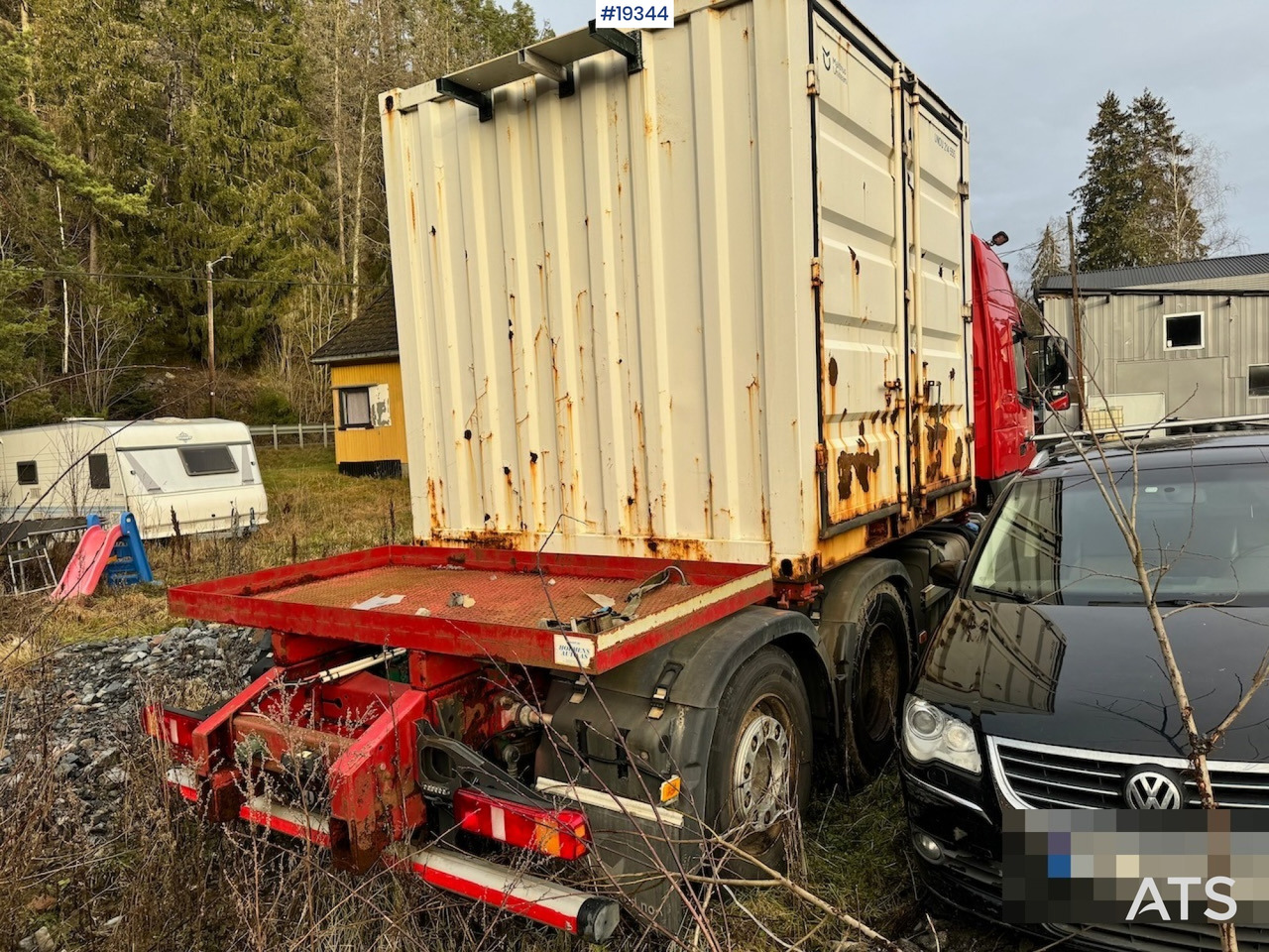 الشاسيه شاحنة Volvo FM 440: صور 6