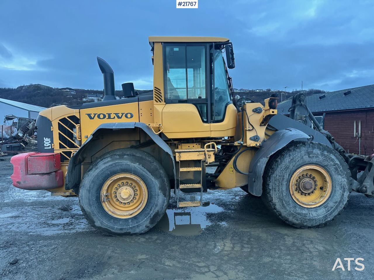 Volvo L90F hjullaster m/ Volvo gruskuffe. SE VIDEO - اللودر بعجل: صور 1 Volvo L90F hjullaster m/ Volvo gruskuffe. SE VIDEO - اللودر بعجل: صور 1