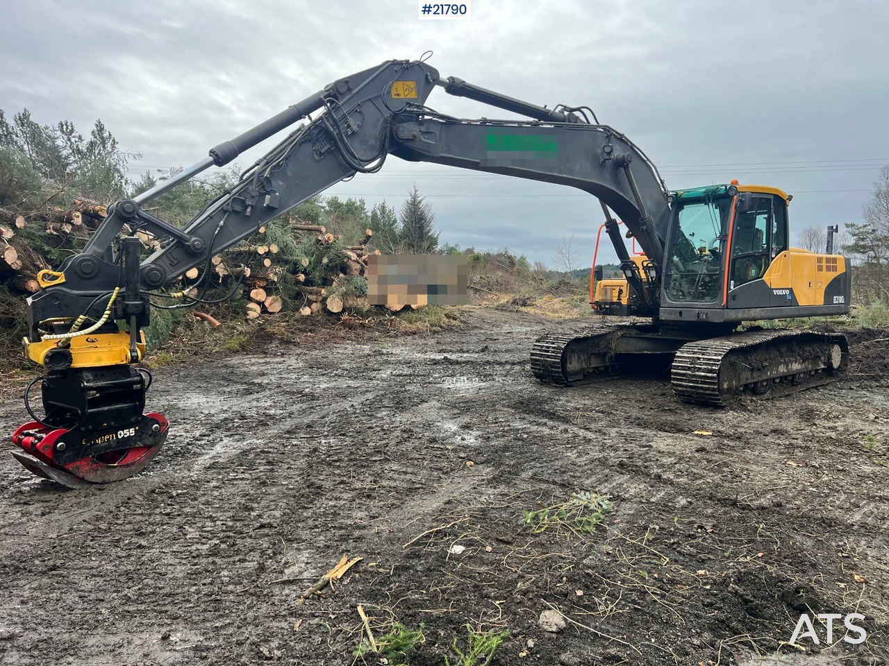 Volvo ec210cl gravemaskin m/ rototilt, pusseskuffe og tannskuffe - حفارة: صور 1 Volvo ec210cl gravemaskin m/ rototilt, pusseskuffe og tannskuffe - حفارة: صور 1