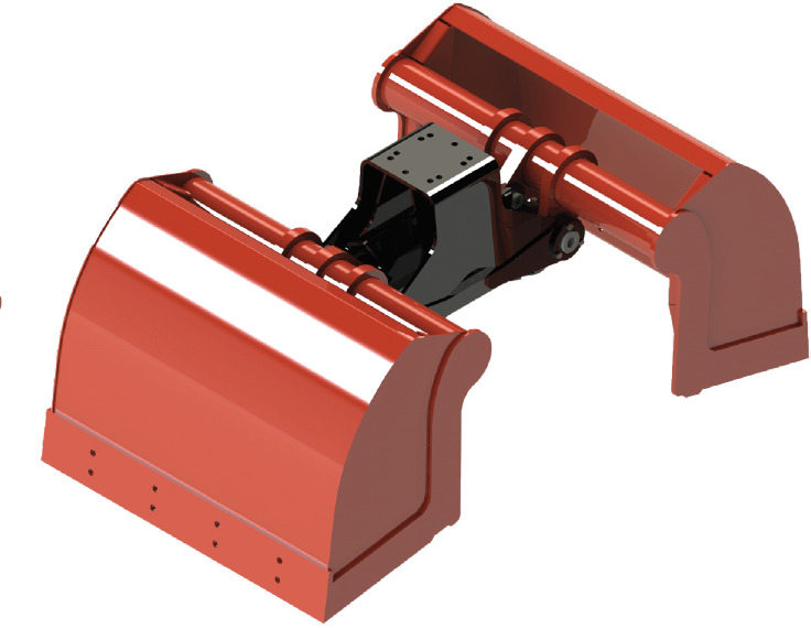 Clamshell bucket with sidewalls BV-L 400 - دلو انتزاع - ونش كرين: صور 1 Clamshell bucket with sidewalls BV-L 400 - دلو انتزاع - ونش كرين: صور 1