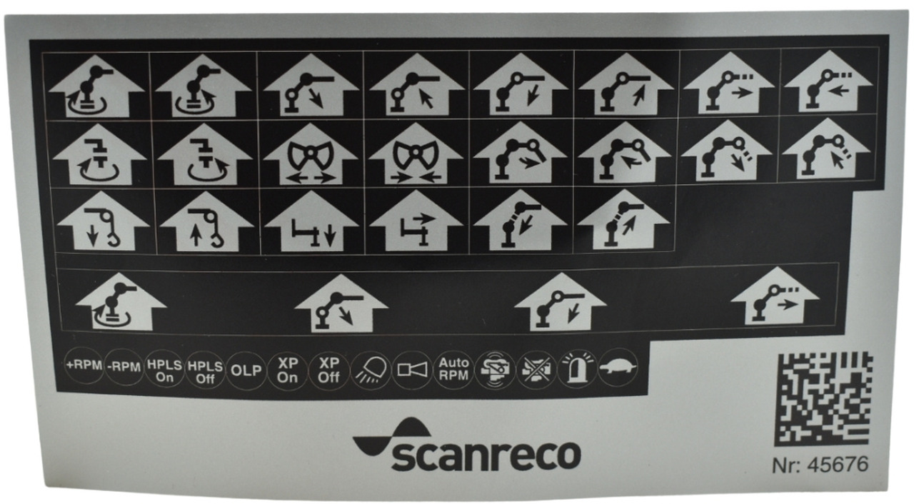 PEGATINA MANDOS SCANRECO PSCAN-RM6 - النظام الكهربائي - ونش كرين: صور 2 PEGATINA MANDOS SCANRECO PSCAN-RM6 - النظام الكهربائي - ونش كرين: صور 2