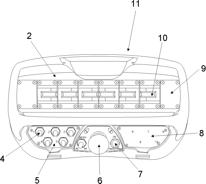 Tapa de cierre para joysticks lineales Scanreco RC 400 - النظام الكهربائي - ونش كرين: صور 3 Tapa de cierre para joysticks lineales Scanreco RC 400 - النظام الكهربائي - ونش كرين: صور 3
