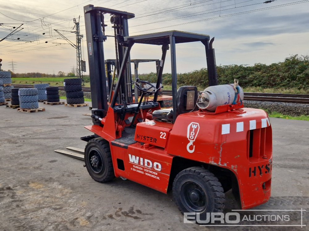1986 Hyster H400XL - رافعة شوكية: صور 3 1986 Hyster H400XL - رافعة شوكية: صور 3