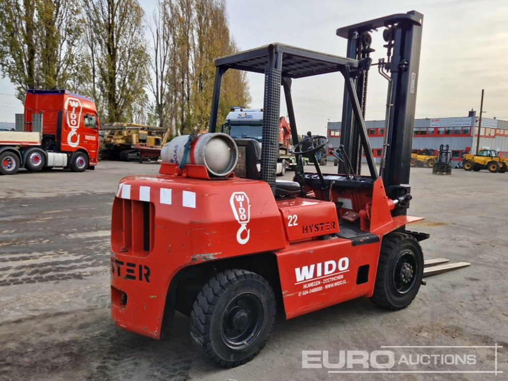 1986 Hyster H400XL - رافعة شوكية: صور 4 1986 Hyster H400XL - رافعة شوكية: صور 4