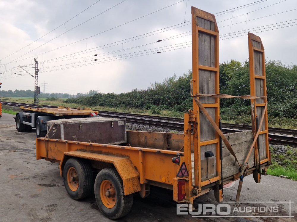 1999 Blumenrohr Twin Axle Trailer, Loading Ramps (German Reg. Docs. Available) - مقطورة لنقل المعدات: صور 3 1999 Blumenrohr Twin Axle Trailer, Loading Ramps (German Reg. Docs. Available) - مقطورة لنقل المعدات: صور 3