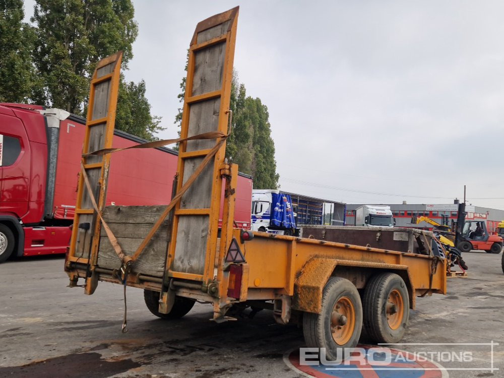 1999 Blumenrohr Twin Axle Trailer, Loading Ramps (German Reg. Docs. Available) - مقطورة لنقل المعدات: صور 5 1999 Blumenrohr Twin Axle Trailer, Loading Ramps (German Reg. Docs. Available) - مقطورة لنقل المعدات: صور 5