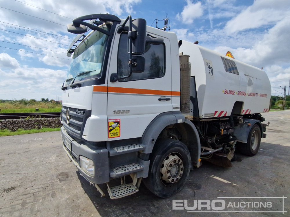 2002 Mercedes Axor 1829 - سياره كنس شوارع: صور 1 2002 Mercedes Axor 1829 - سياره كنس شوارع: صور 1