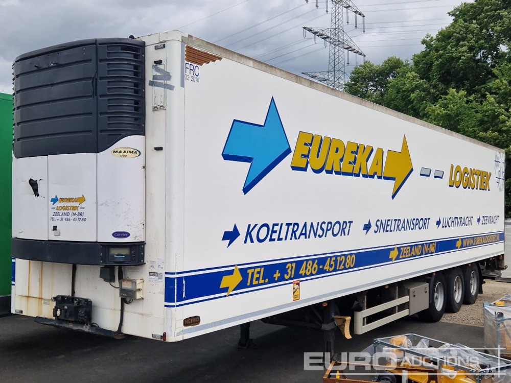 2008 Pacton 3 Axle Refridgerated Trailer, Carrier Maxima 1300, Dhollandia 1500kg Tail lift, Inside 2.70m Height(Dutch Reg. Docs. Available) - مبردة نصف مقطورة: صور 1 2008 Pacton 3 Axle Refridgerated Trailer, Carrier Maxima 1300, Dhollandia 1500kg Tail lift, Inside 2.70m Height(Dutch Reg. Docs. Available) - مبردة نصف مقطورة: صور 1