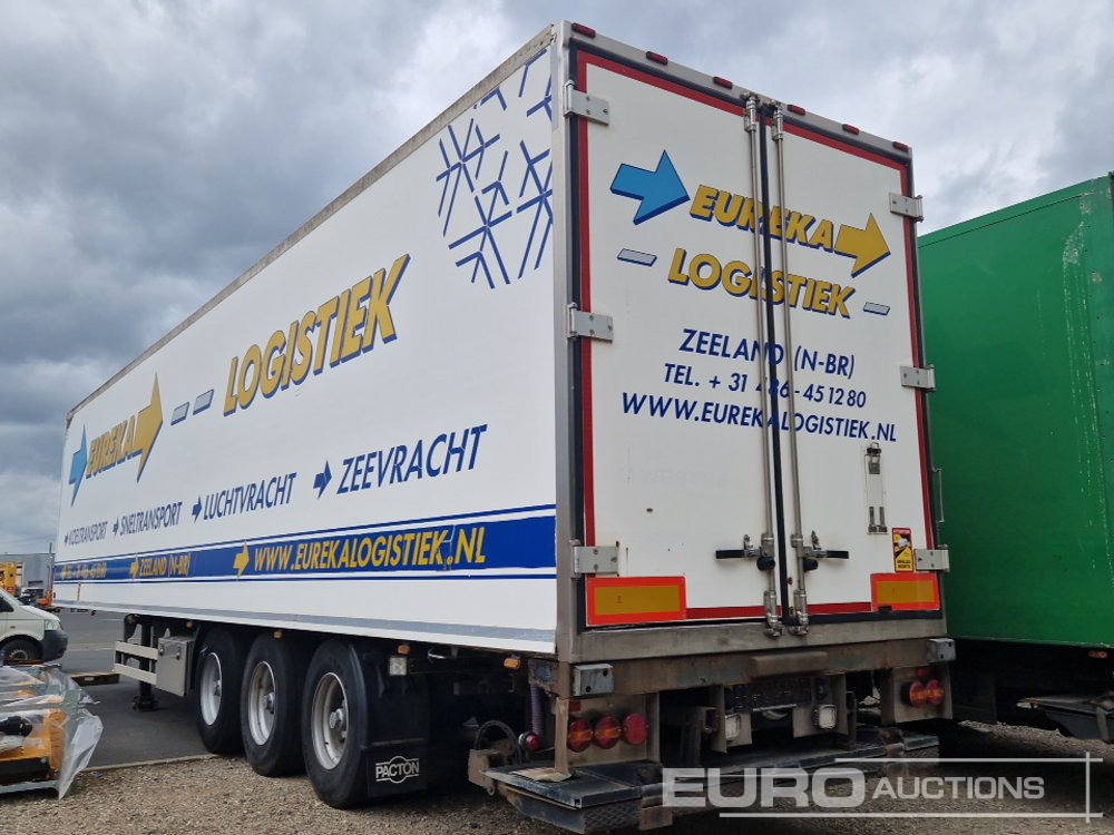2008 Pacton 3 Axle Refridgerated Trailer, Carrier Maxima 1300, Dhollandia 1500kg Tail lift, Inside 2.70m Height(Dutch Reg. Docs. Available) - مبردة نصف مقطورة: صور 2 2008 Pacton 3 Axle Refridgerated Trailer, Carrier Maxima 1300, Dhollandia 1500kg Tail lift, Inside 2.70m Height(Dutch Reg. Docs. Available) - مبردة نصف مقطورة: صور 2