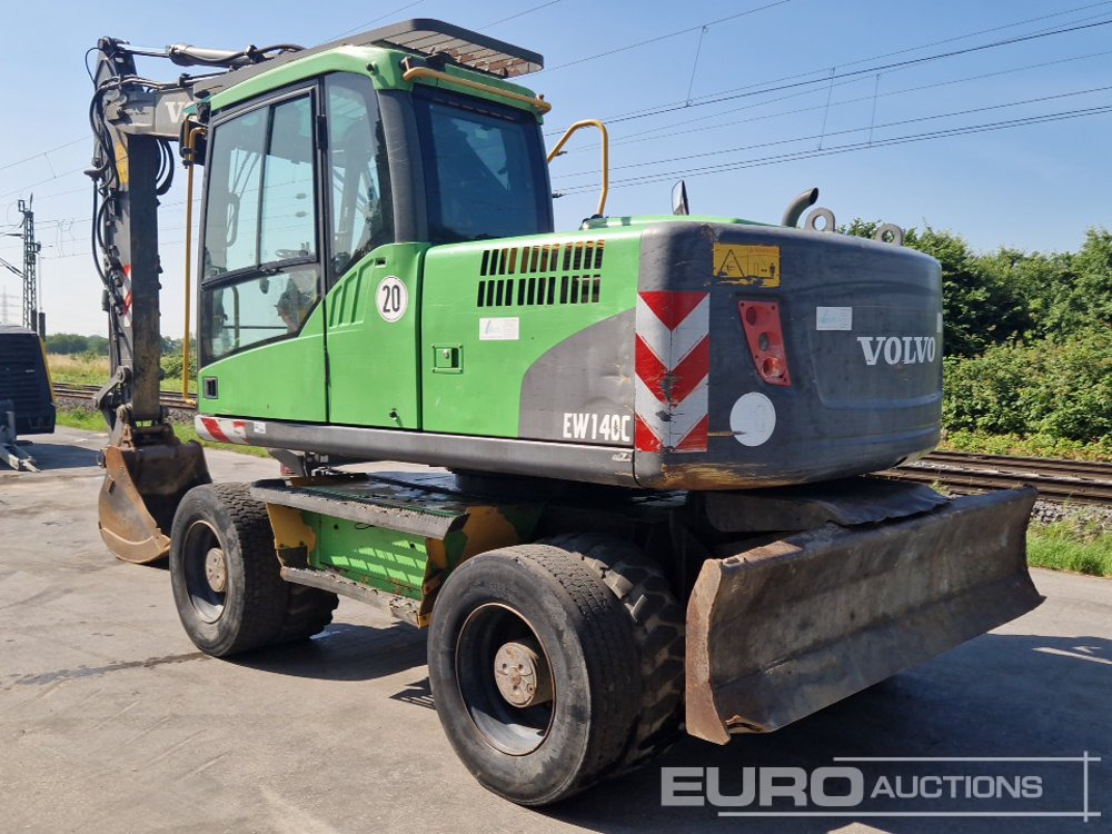 2009 Volvo EW140C - حفارة على عجلات: صور 3 2009 Volvo EW140C - حفارة على عجلات: صور 3