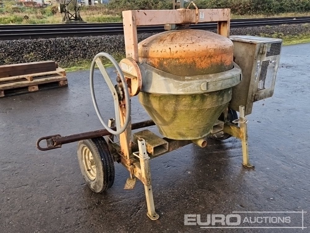 2010 Altrad Concrete Mixer, 350 Litre, Honda Engine - خلاطه اسمنت: صور 1 2010 Altrad Concrete Mixer, 350 Litre, Honda Engine - خلاطه اسمنت: صور 1
