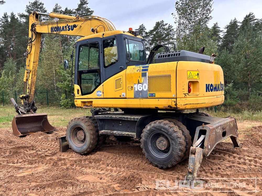 2011 Komatsu PW160-7E0 - حفارة على عجلات: صور 3 2011 Komatsu PW160-7E0 - حفارة على عجلات: صور 3