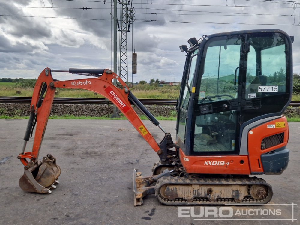 2013 Kubota KX019-4 - حفارة مصغرة: صور 2 2013 Kubota KX019-4 - حفارة مصغرة: صور 2