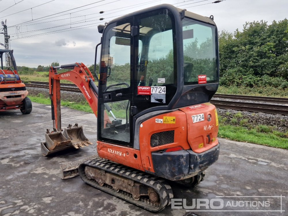 2013 Kubota KX019-4 - حفارة مصغرة: صور 3 2013 Kubota KX019-4 - حفارة مصغرة: صور 3