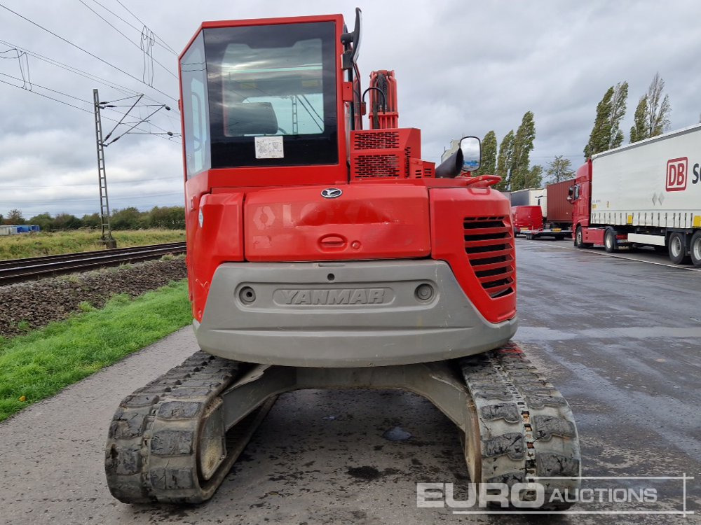 2013 Yanmar ViO80-U - حفارة مصغرة: صور 4 2013 Yanmar ViO80-U - حفارة مصغرة: صور 4