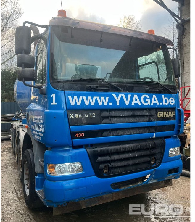 2014 GINAF x5250ts 10x4 Cement Mixer Truck (Dutch Reg. Docs. Available) - شاحنة خلاطة خرسانة: صور 1 2014 GINAF x5250ts 10x4 Cement Mixer Truck (Dutch Reg. Docs. Available) - شاحنة خلاطة خرسانة: صور 1