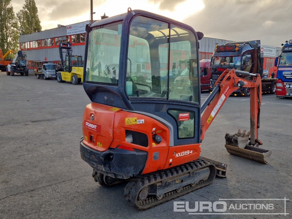 2014 Kubota KX019-4 - حفارة مصغرة: صور 5 2014 Kubota KX019-4 - حفارة مصغرة: صور 5