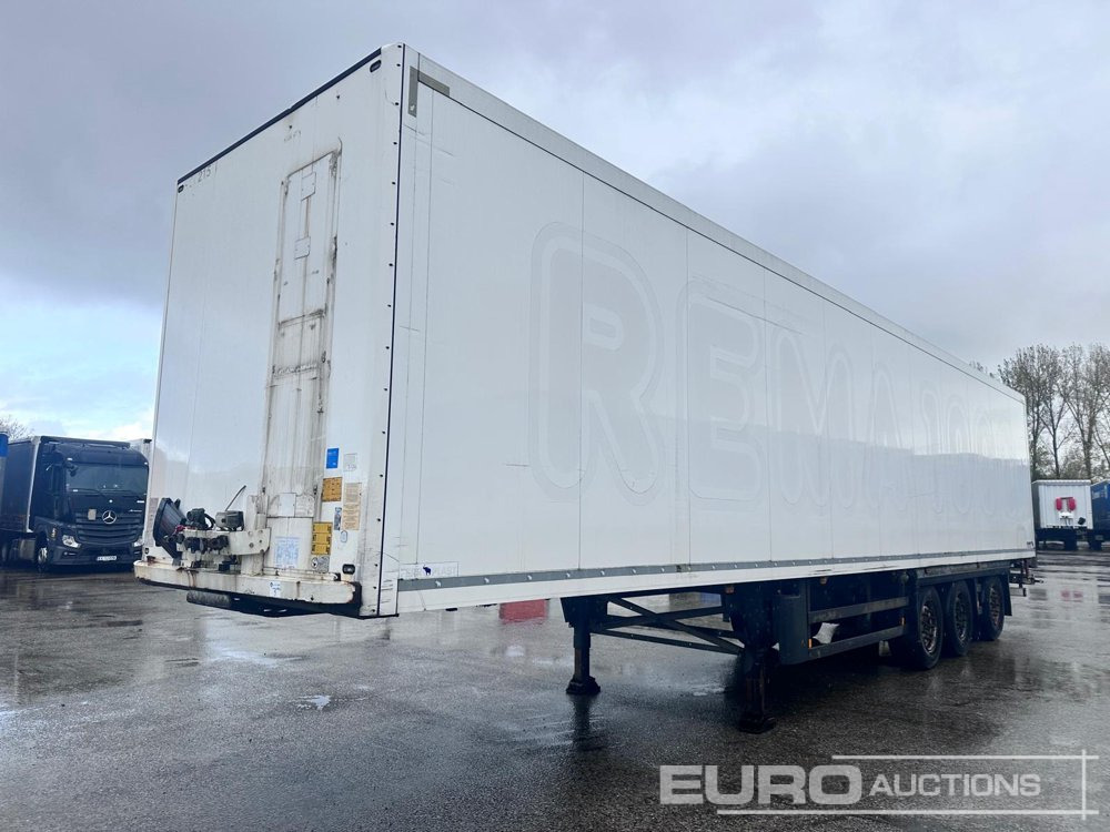 2014 Schmitz Box Trailer, 3 Axle, Steer Axle (Danish Reg. Docs) - بصندوق مغلق نصف مقطورة: صور 1 2014 Schmitz Box Trailer, 3 Axle, Steer Axle (Danish Reg. Docs) - بصندوق مغلق نصف مقطورة: صور 1