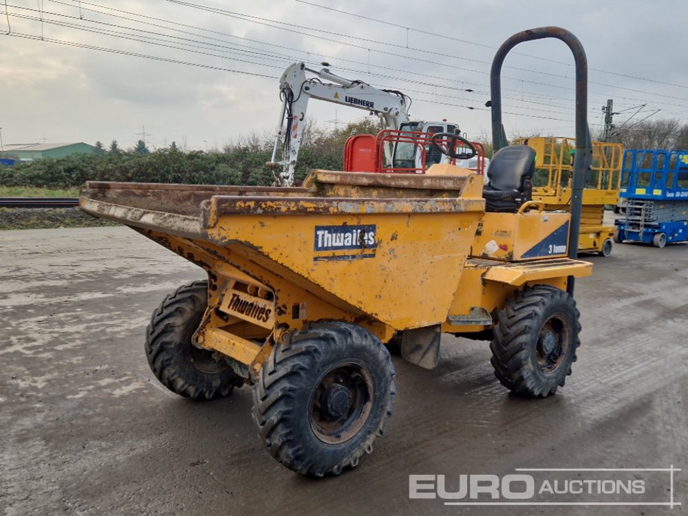 2015 Thwaites 3 Ton Dumper, Rolll Bar - شاحنة قلابة صغيرة: صور 1 2015 Thwaites 3 Ton Dumper, Rolll Bar - شاحنة قلابة صغيرة: صور 1