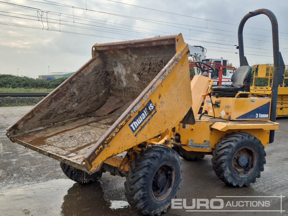 2015 Thwaites 3 Ton Dumper, Rolll Bar - شاحنة قلابة صغيرة: صور 2 2015 Thwaites 3 Ton Dumper, Rolll Bar - شاحنة قلابة صغيرة: صور 2