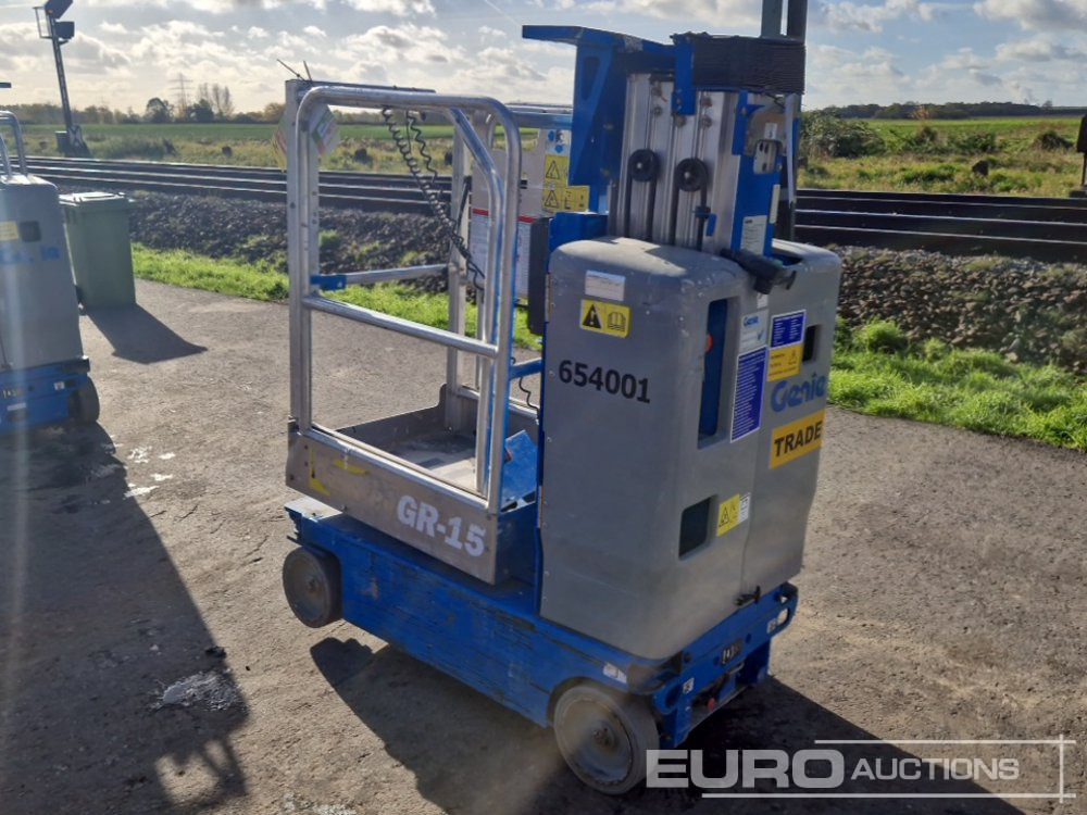 2016 Genie GR-15 - منصات هيدروليكية متنقلة: صور 3 2016 Genie GR-15 - منصات هيدروليكية متنقلة: صور 3