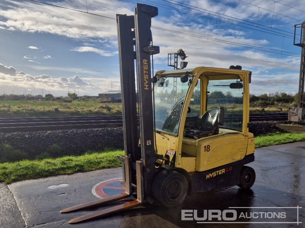 2016 Hyster J3.0XN 3 Ton Electric Forklift, 2 Stage Mast, Forks, - رافعة شوكية كهربائية: صور 1 2016 Hyster J3.0XN 3 Ton Electric Forklift, 2 Stage Mast, Forks, - رافعة شوكية كهربائية: صور 1