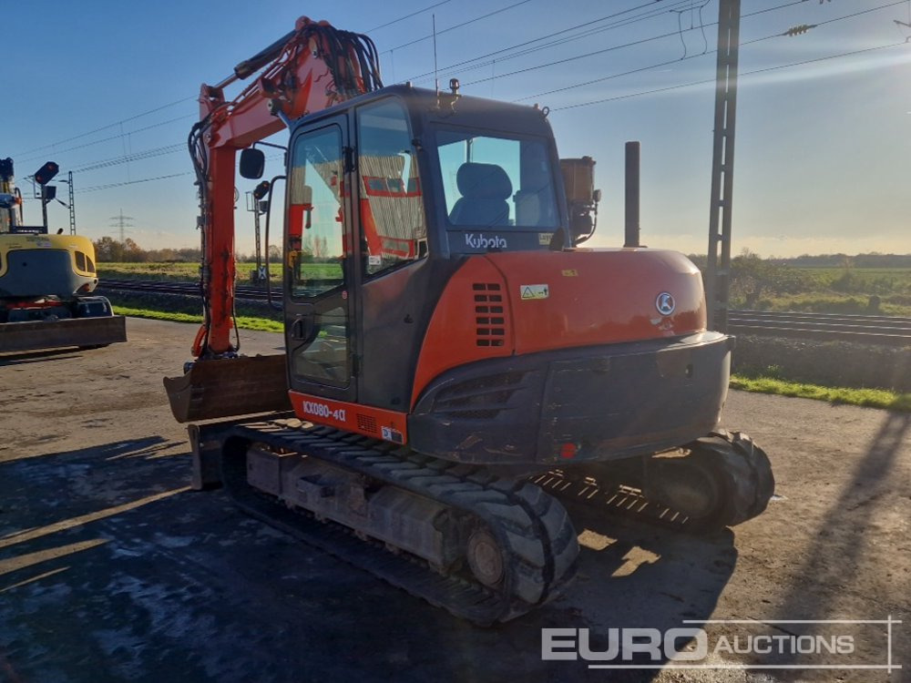 2016 Kubota KX080-4 - حفارة مصغرة: صور 3 2016 Kubota KX080-4 - حفارة مصغرة: صور 3