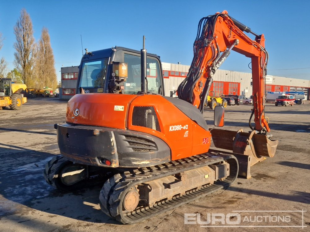 2016 Kubota KX080-4 - حفارة مصغرة: صور 5 2016 Kubota KX080-4 - حفارة مصغرة: صور 5