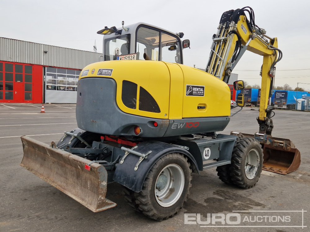 2016 Wacker Neuson EW100 - حفارة على عجلات: صور 5 2016 Wacker Neuson EW100 - حفارة على عجلات: صور 5
