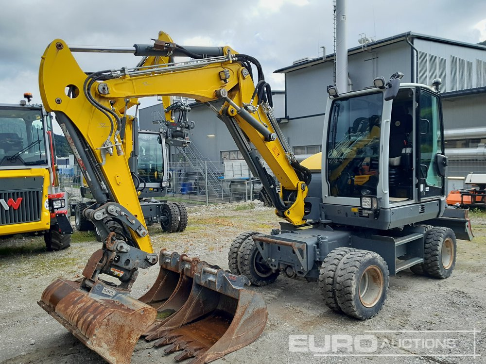 2016 Wacker Neuson EW65 - حفارة على عجلات: صور 1 2016 Wacker Neuson EW65 - حفارة على عجلات: صور 1