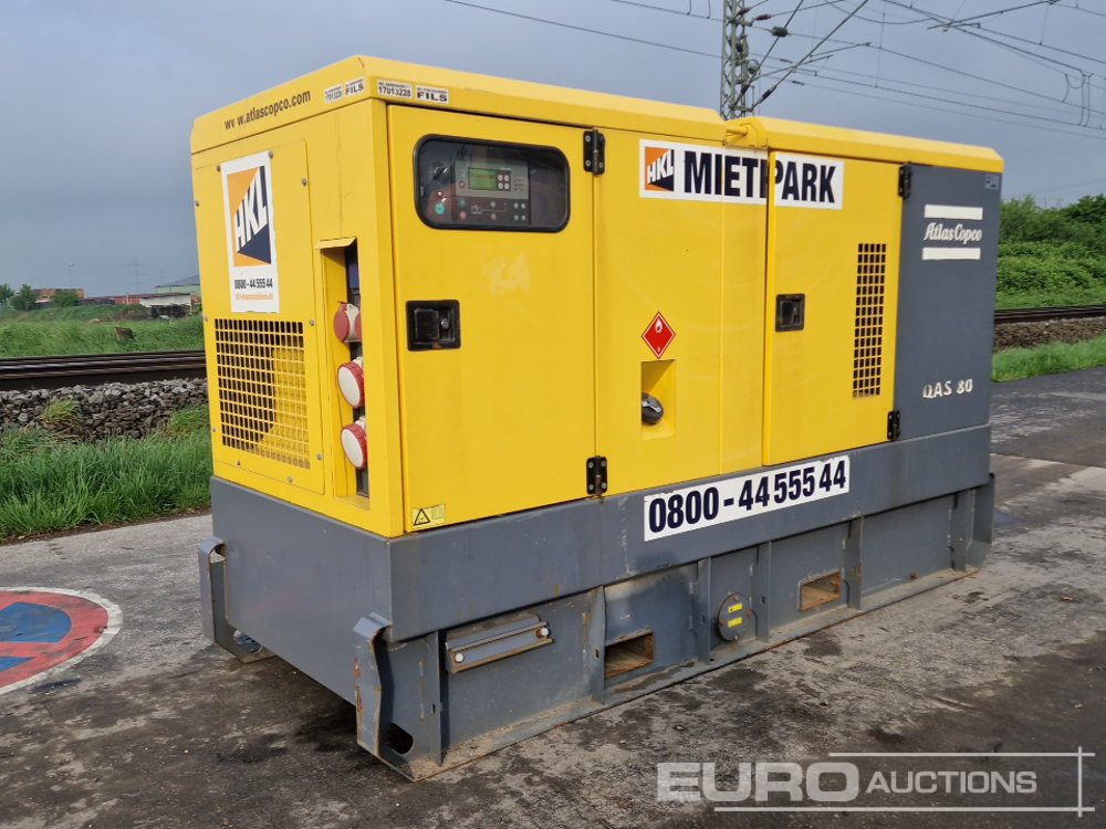 2017 Atlas Copco QAS80 ST3 - مجموعة المولدات: صور 1 2017 Atlas Copco QAS80 ST3 - مجموعة المولدات: صور 1