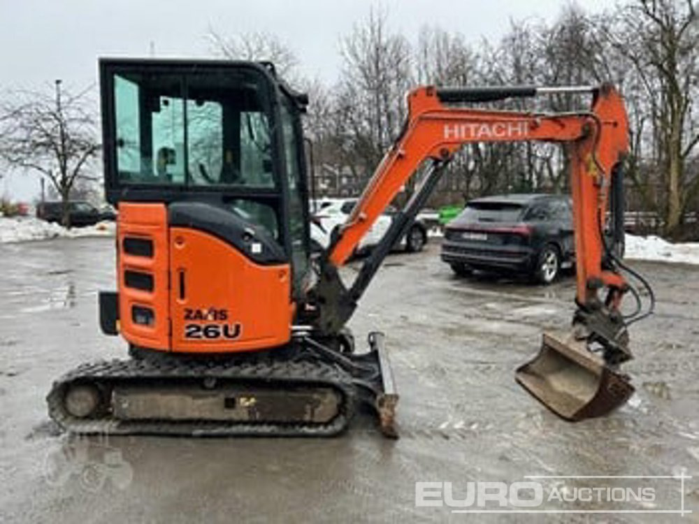 2019 Hitachi ZX26U-6CR - حفارة مصغرة: صور 1 2019 Hitachi ZX26U-6CR - حفارة مصغرة: صور 1