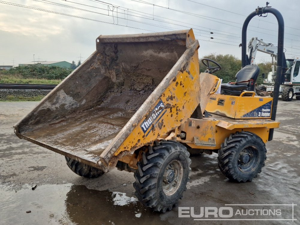 2019 Thwaites 3 Ton Dumper, Rolll Bar - شاحنة قلابة صغيرة: صور 2 2019 Thwaites 3 Ton Dumper, Rolll Bar - شاحنة قلابة صغيرة: صور 2
