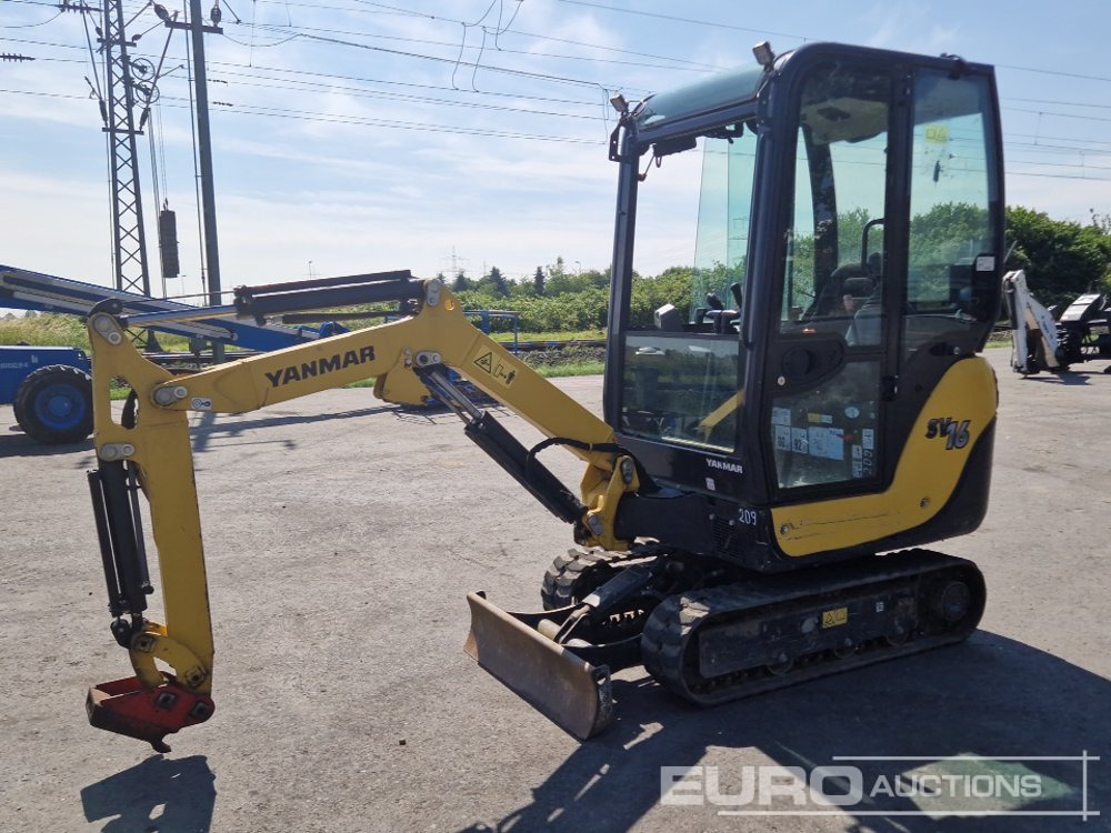 2020 Yanmar SV16 - حفارة مصغرة: صور 1 2020 Yanmar SV16 - حفارة مصغرة: صور 1