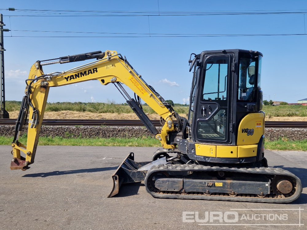 2020 Yanmar ViO50-6A - حفارة مصغرة: صور 2 2020 Yanmar ViO50-6A - حفارة مصغرة: صور 2