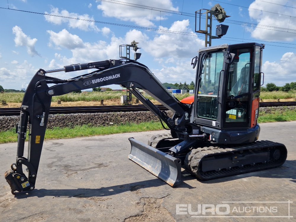 2023 Eurocomach 50ZT - حفارة مصغرة: صور 1 2023 Eurocomach 50ZT - حفارة مصغرة: صور 1