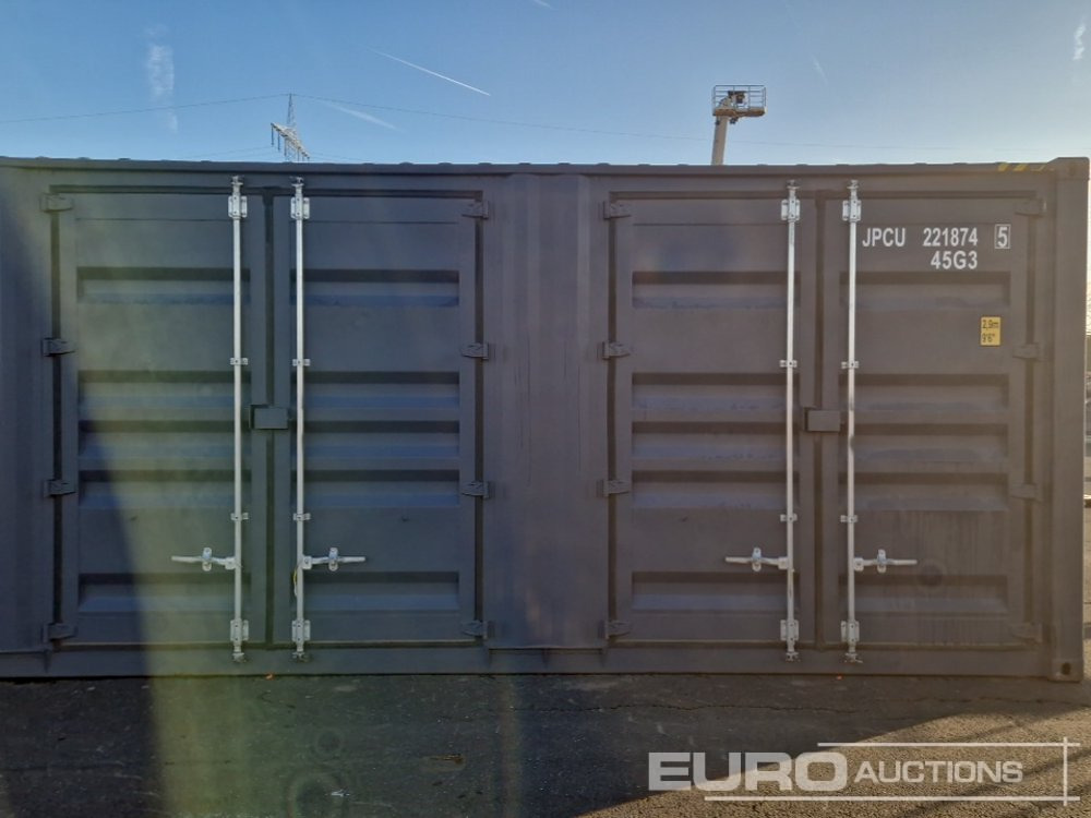 2025 40' HQ Container, One Side 4 Doors, One End Door, Lock Box, Side Forklift Pockets - حاوية شحن: صور 3 2025 40' HQ Container, One Side 4 Doors, One End Door, Lock Box, Side Forklift Pockets - حاوية شحن: صور 3