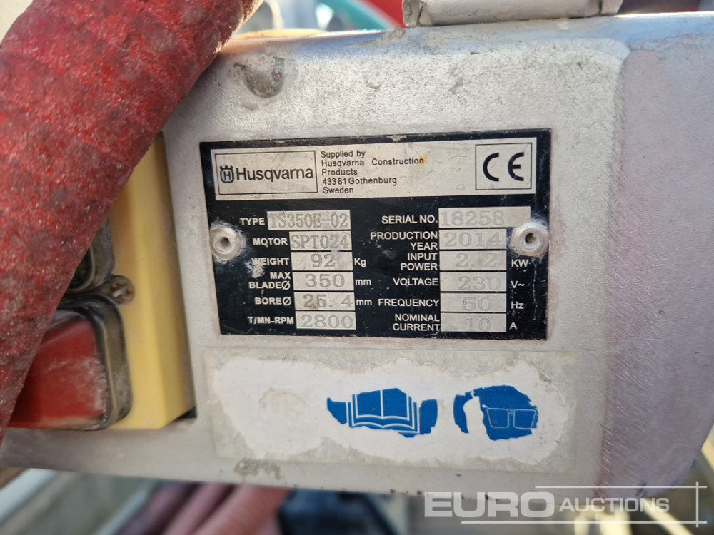 آلة أسفلت Husqvarna TS350E: صور 9